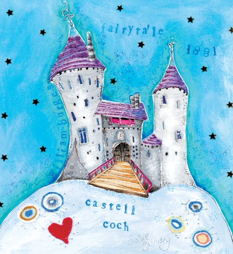 Castell Coch artwork by Susie Grindey