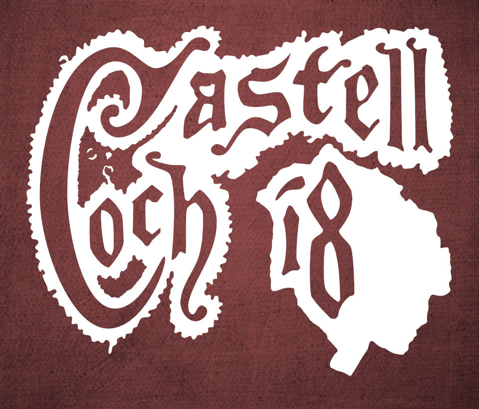 Illustration of Castell Coch wine label