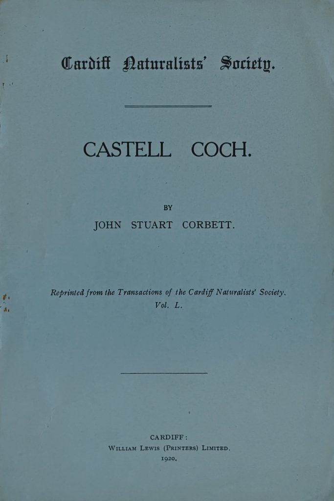 Front cover of "Castell Coch" by John Stuart Corbett.