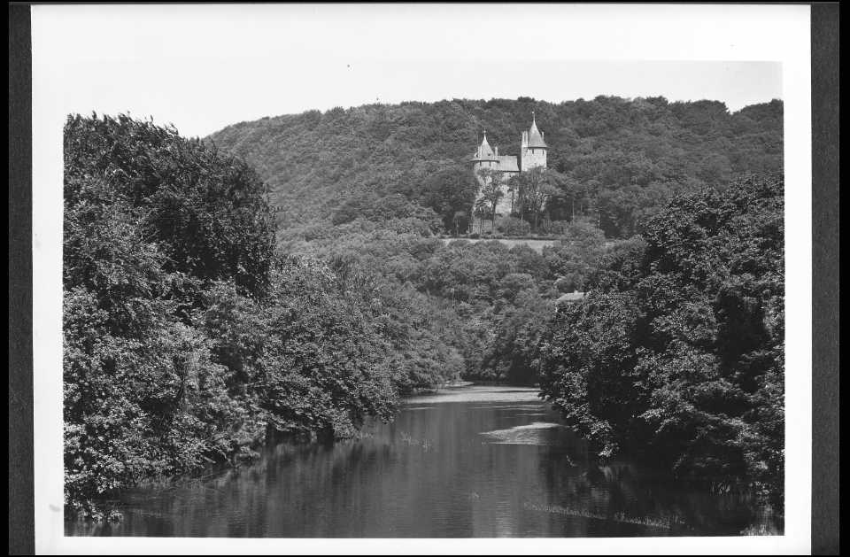 Photo of Castell Coch and the River Taff from the James Valentine Photographic Collection